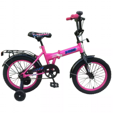 Детский велосипед X-Treme SPLIT 16" розовый
