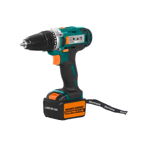 Шуруповерт аккумуляторный 24 В Sturmax CDM3224LB  фото 