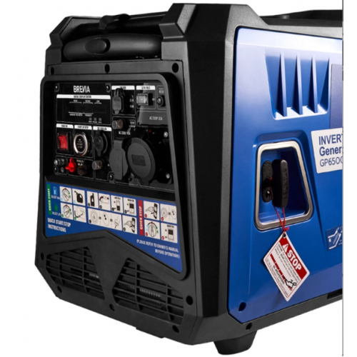 Гибридный инверторный генератор BREVIA GP6500iESG фото 1