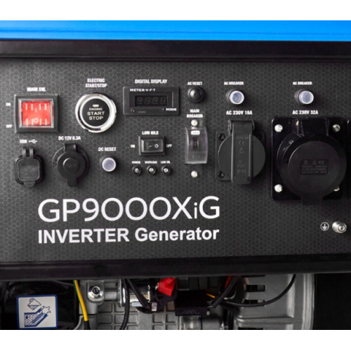 Гібридний інверторний генератор BREVIA GP9000XiG фото 1