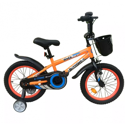 Детский велосипед X-Treme FLASH 16" оранжевый  фото 