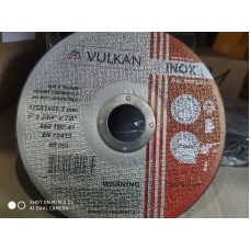 Круг відрізний 125*1*22 (UA) по металу  з наліпкою INOX!!!