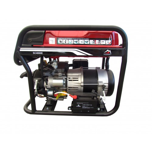 Генераторна установка SC4000E-II 1ф 3,2кВт, ел.старт, бак-15л фото 1
