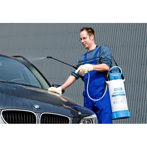 Обприскувач ручний 8л CleanMaster CM80 для клінінгу, під каустік фото 1