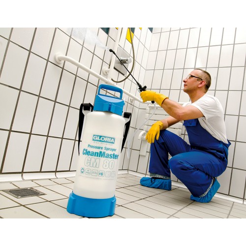 Обприскувач ручний 8л CleanMaster CM80 для клінінгу, під каустік фото 2