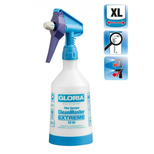 Обприскувач ручний 0,5л CleanMaster Extreme EX05 для клінінгу  фото 