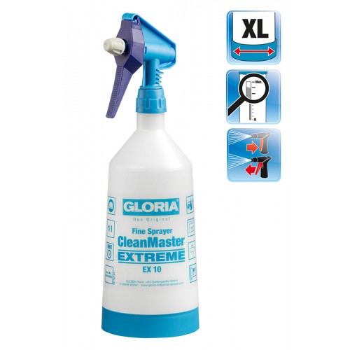 Обприскувач ручний 1л CleanMaster Extreme EX10 для клінінгу  фото 