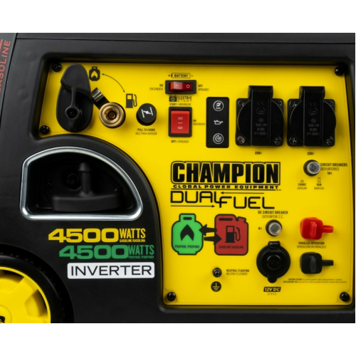 ГИБРИДНЫЙ ИНВЕРТОРНЫЙ ГЕНЕРАТОР CHAMPION C4500IES G фото 4