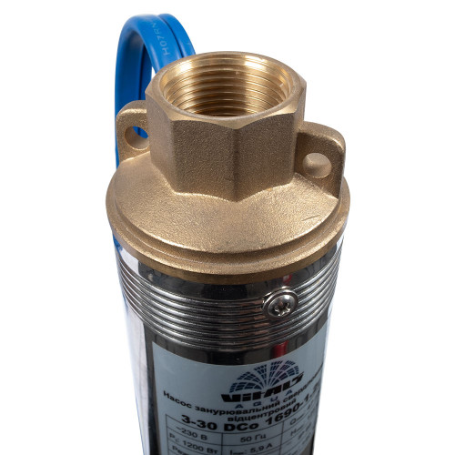 Насос заглибний свердловинний відцентровий Vitals aqua 3-30DCo 1690-1.2r фото 2