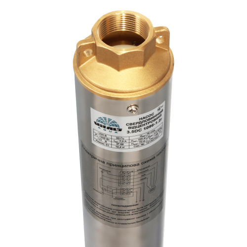 Насос заглибний свердловинний відцентровий Vitals aqua 3.5DC 1096-1.2r фото 2
