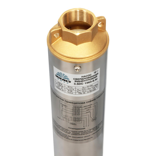 Насос заглибний свердловинний відцентровий Vitals aqua 3.5DC 1563-0.9r фото 2