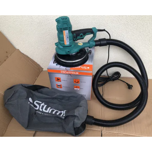 Шлифмашина для стен и потолка Sturmax DWSM6075SLM фото 5
